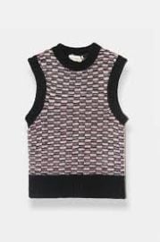 Officine Generale Alissa Alpaca Wool Vest at Garmentory